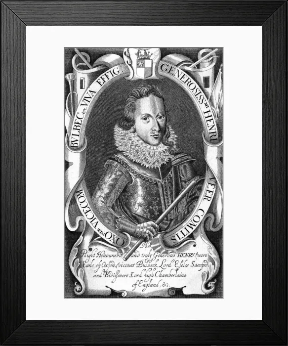 Framed Print : 18th Earl Oxford Framed Print : 18th Earl Oxford