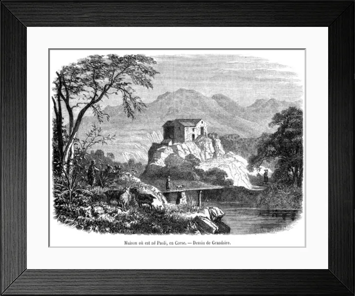 Framed Print : Paoli Birthplace Framed Print : Paoli Birthplace