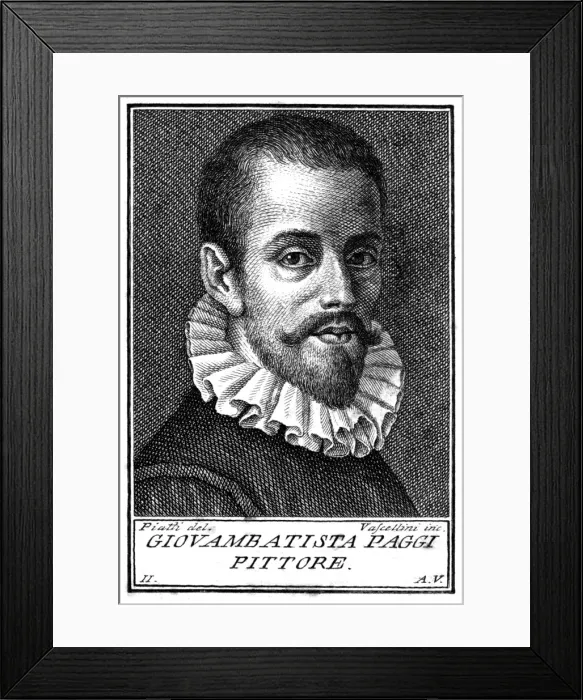 Framed Print : Giov. Battista Paggi Framed Print : Giov. Battista Paggi