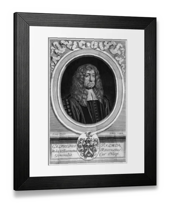 Framed Print : Sir Geoffrey Palmer Framed Print : Sir Geoffrey Palmer