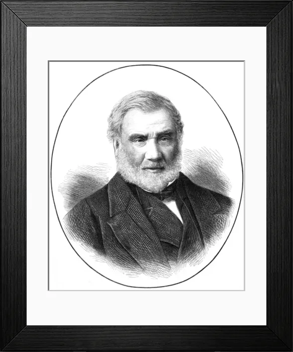 Framed Print : Sir Antonio Panizzi Framed Print : Sir Antonio Panizzi