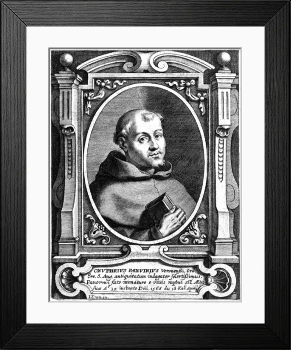 Framed Print : Onofrio Panvinio Framed Print : Onofrio Panvinio