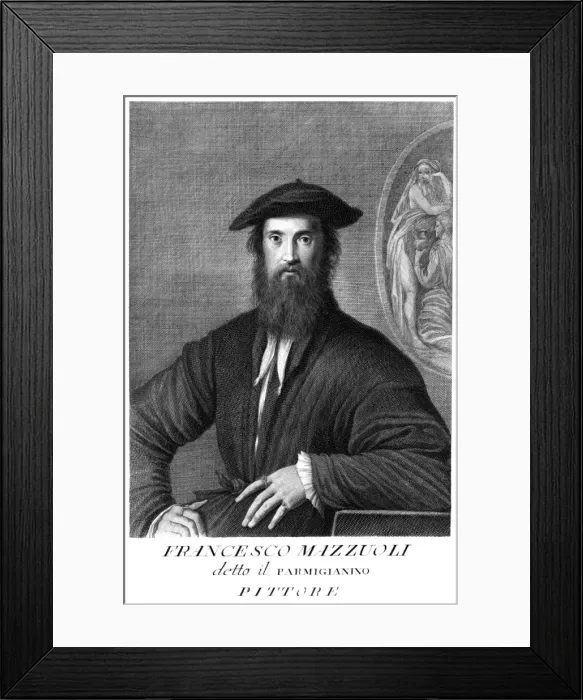 Framed Print : Francesco Parigianino Framed Print : Francesco Parigianino
