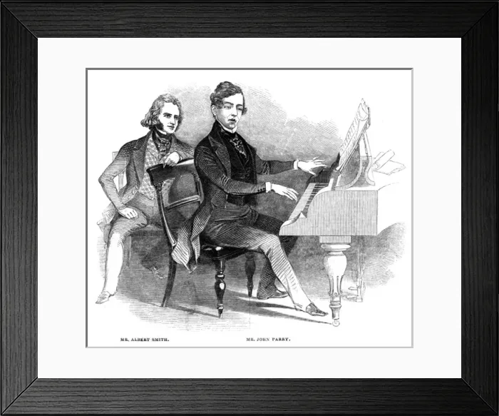 Framed Print : John Orlando Parry - 1 Framed Print : John Orlando Parry - 1