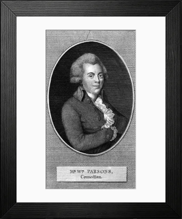 Framed Print : William Parsons - 1 Framed Print : William Parsons - 1