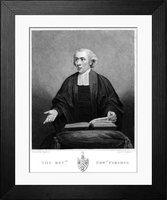 Framed Print : Edward Parsons - 2 Framed Print : Edward Parsons - 2