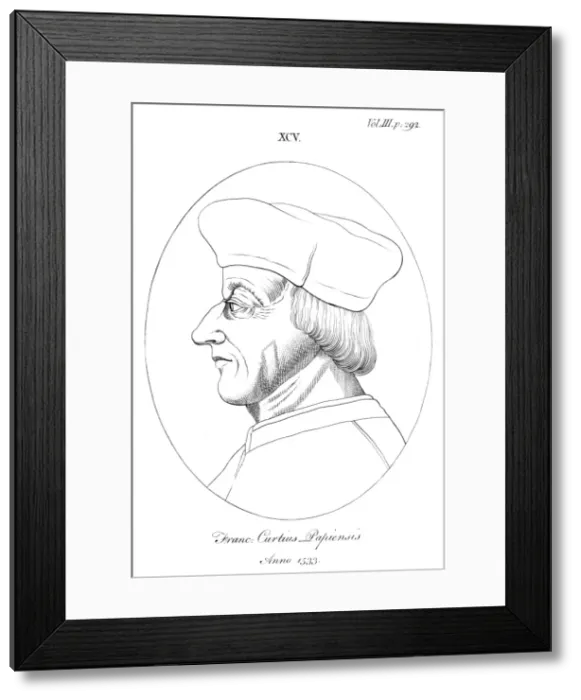 Framed Print : Franciscus Papiensis Framed Print : Franciscus Papiensis