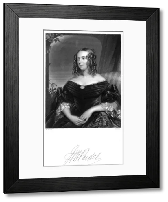 Framed Print : Julia Pardoe - 2 Framed Print : Julia Pardoe - 2