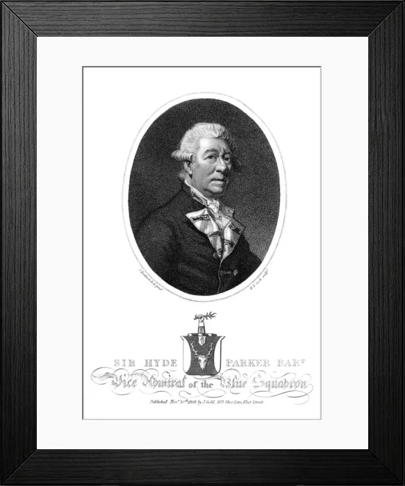 Framed Print : Sir Hyde Parker - 3 Framed Print : Sir Hyde Parker - 3