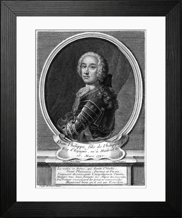 Framed Print : Felipe Duca Di Parma Framed Print : Felipe Duca Di Parma