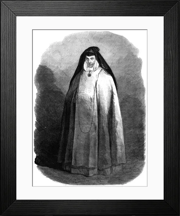 Framed Print : Sor Patrocinio Framed Print : Sor Patrocinio