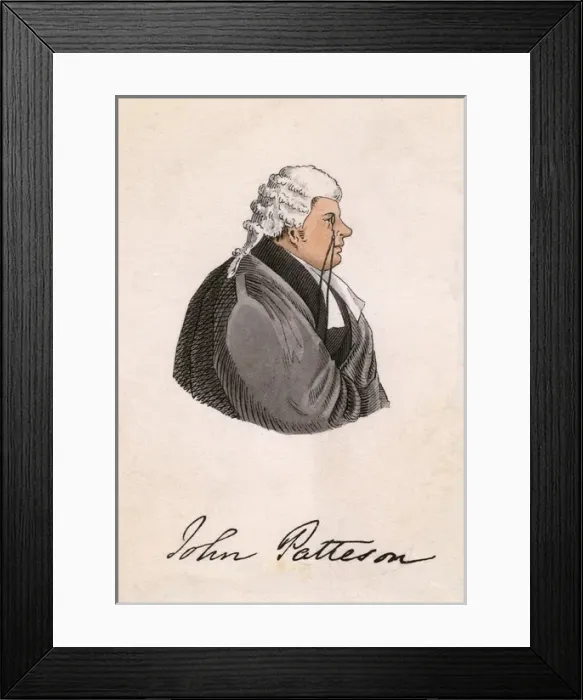 Framed Print : Sir John Patteson Framed Print : Sir John Patteson