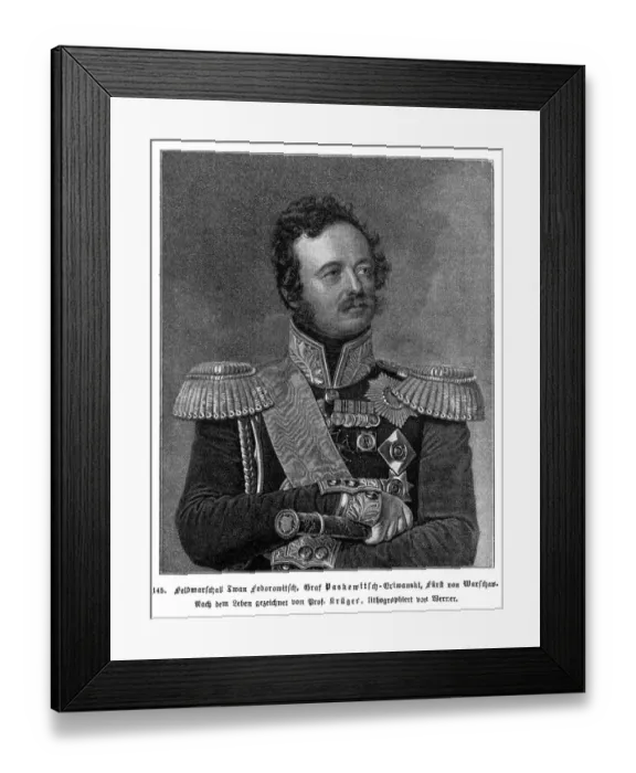 Framed Print : Ivan Paskievitsch Framed Print : Ivan Paskievitsch