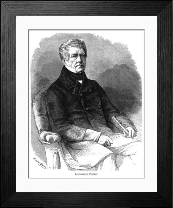 Framed Print : Etienne Duc De Pasquier Framed Print : Etienne Duc De Pasquier
