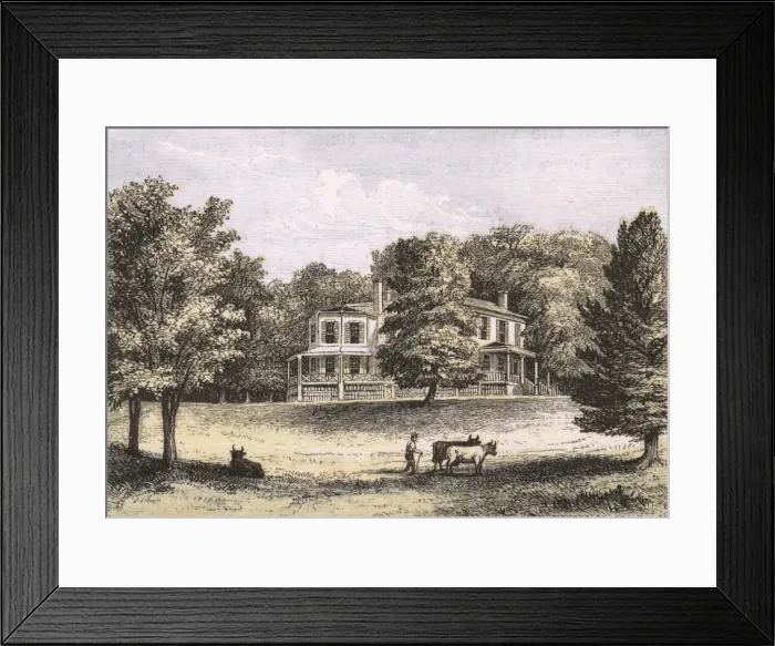 Framed Print : Home of Paulding Framed Print : Home of Paulding