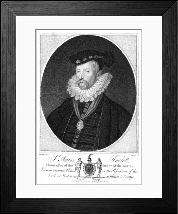 Framed Print : Sir Amias Paulet Framed Print : Sir Amias Paulet