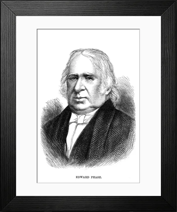 Framed Print : Edward Pease Framed Print : Edward Pease