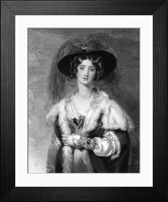 Framed Print : Julia Lady Peel - 1 Framed Print : Julia Lady Peel - 1