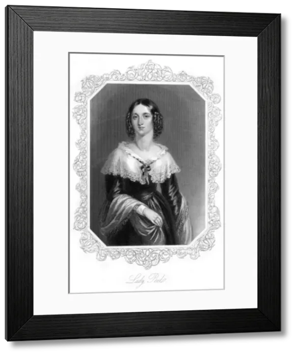 Framed Print : Julia Lady Peel - 2 Framed Print : Julia Lady Peel - 2