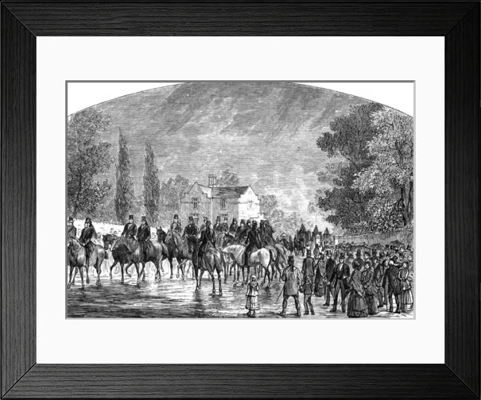 Framed Print : Peels Funeral Framed Print : Peels Funeral
