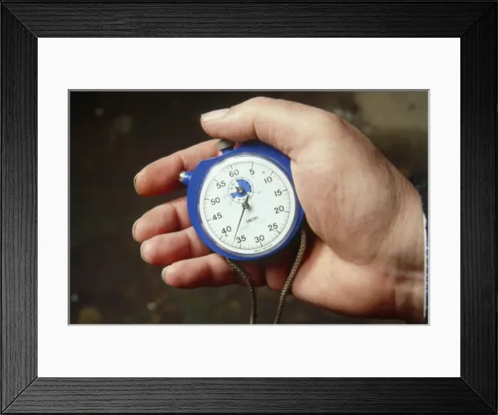 Framed Print : A Stop Watch Framed Print : A Stop Watch