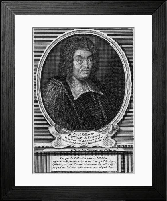 Framed Print : Paul Pellisson-Fontanier Framed Print : Paul Pellisson-Fontanier