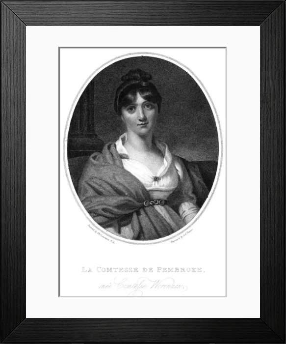 Framed Print : Catherine Ctess. Pembroke Framed Print : Catherine Ctess. Pembroke