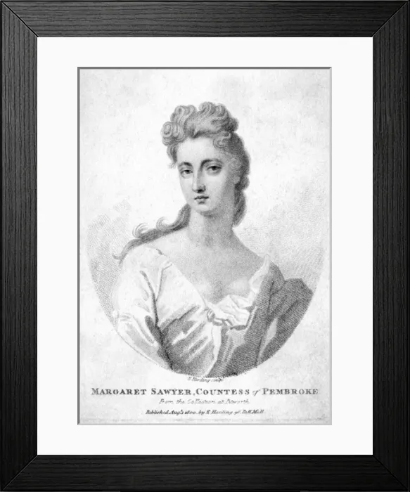 Framed Print : Margaret Ctess Pembroke Framed Print : Margaret Ctess Pembroke
