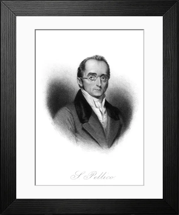 Framed Print : Silvio Pellico - 1 Framed Print : Silvio Pellico - 1