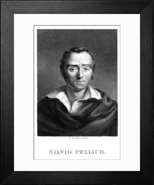 Framed Print : Silvio Pellico - 2 Framed Print : Silvio Pellico - 2