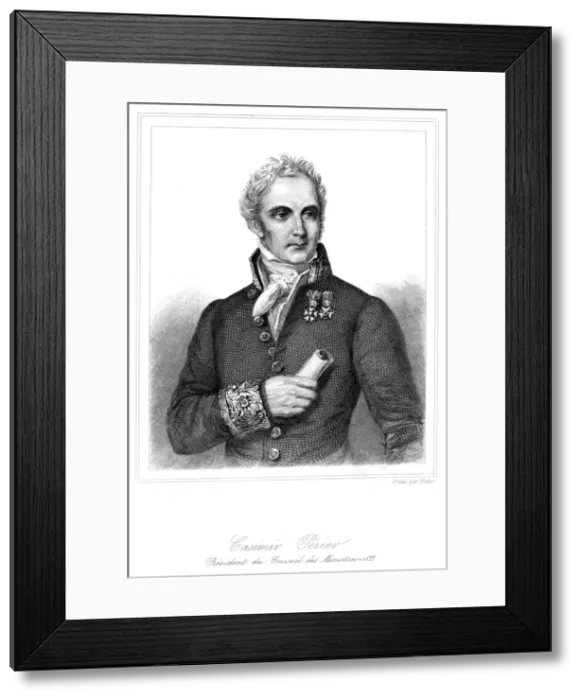 Framed Print : Casimir Pierre Perier Framed Print : Casimir Pierre Perier