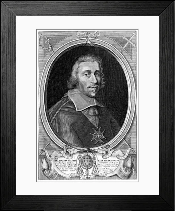 Framed Print : Hardouin De Perefixe Framed Print : Hardouin De Perefixe