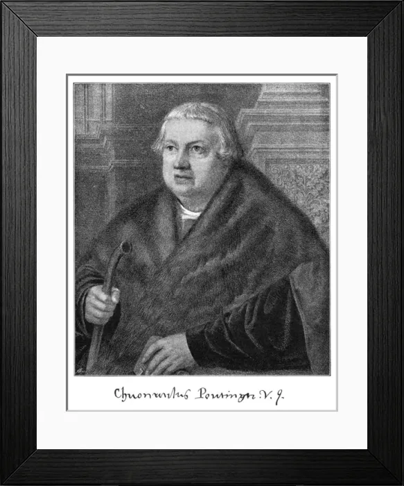 Framed Print : Conrad Peutinger Framed Print : Conrad Peutinger