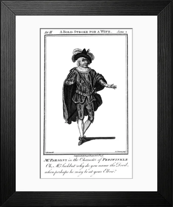 Framed Print : Parsons as Periwinkle Framed Print : Parsons as Periwinkle