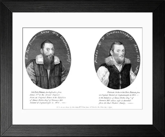 Framed Print : Paul Pindar and Ralph Framed Print : Paul Pindar and Ralph