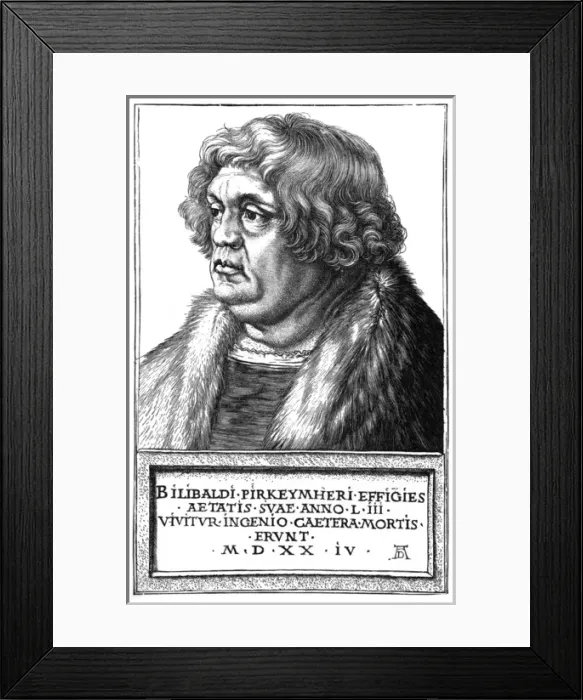 Framed Print : Willibald Pirkheimer 2 Framed Print : Willibald Pirkheimer 2