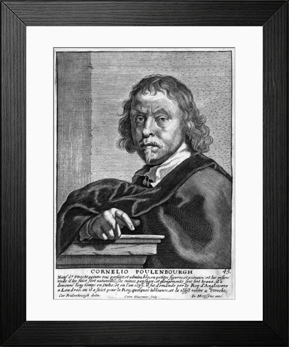 Framed Print : Cornelis Van Poelenburgh