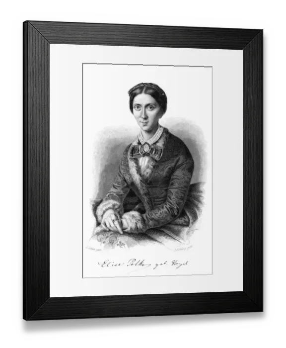Framed Print : Elise Vogel Polko Framed Print : Elise Vogel Polko