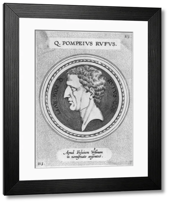 Framed Print : Rufus Quintus Pompeius Framed Print : Rufus Quintus Pompeius