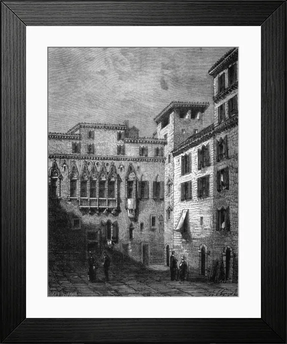 Framed Print : Marco Polos House Framed Print : Marco Polos House