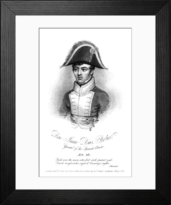Framed Print : Juan Diaz Porlier - 2 Framed Print : Juan Diaz Porlier - 2