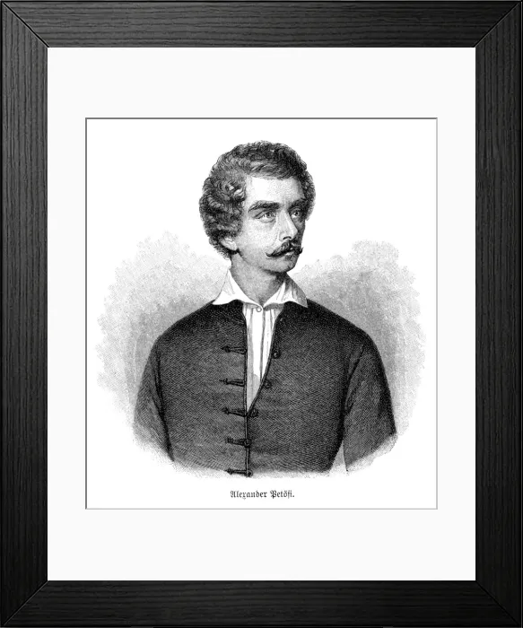 Framed Print : Sandor Petofi - 1 Framed Print : Sandor Petofi - 1