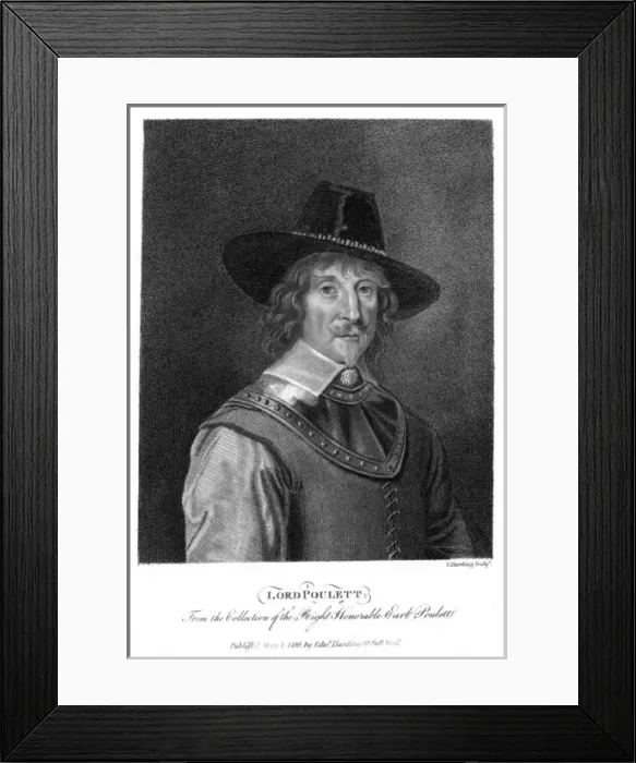 Framed Print : John Baron Poulett Framed Print : John Baron Poulett