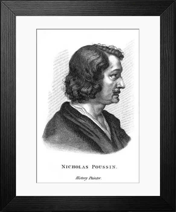 Framed Print : Poussin Profile - 2 Framed Print : Poussin Profile - 2