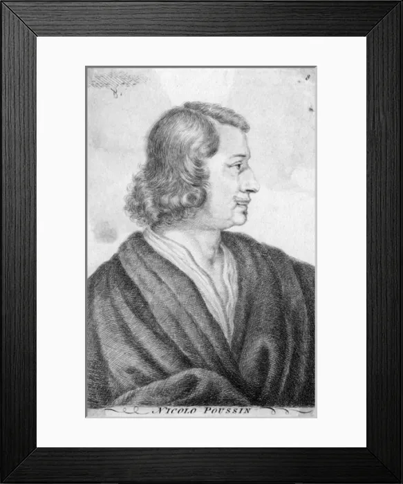 Framed Print : Poussin Profile Framed Print : Poussin Profile