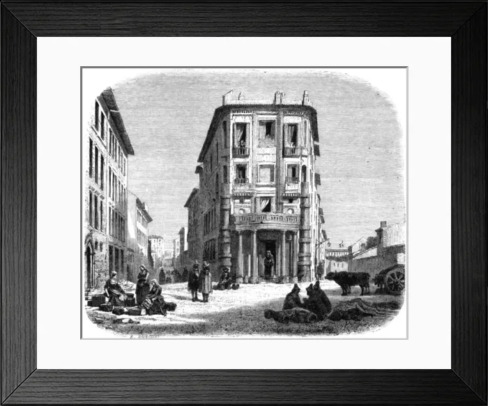 Framed Print : Poussins Home Framed Print : Poussins Home