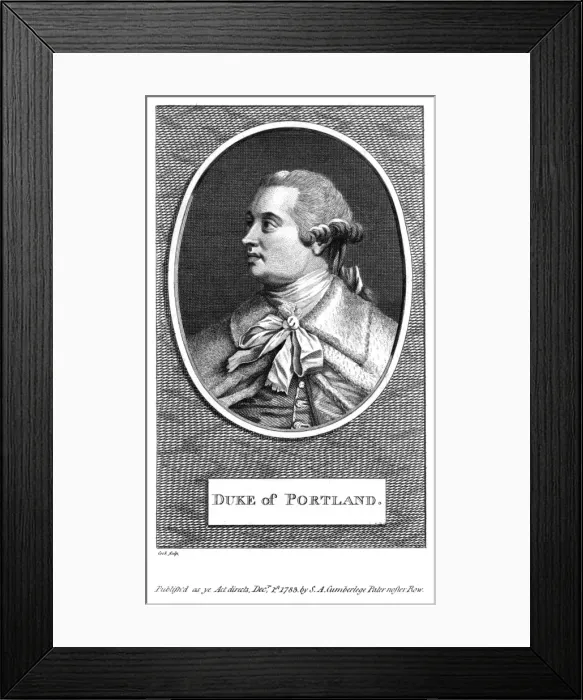Framed Print : Third Duke of Portland Framed Print : Third Duke of Portland