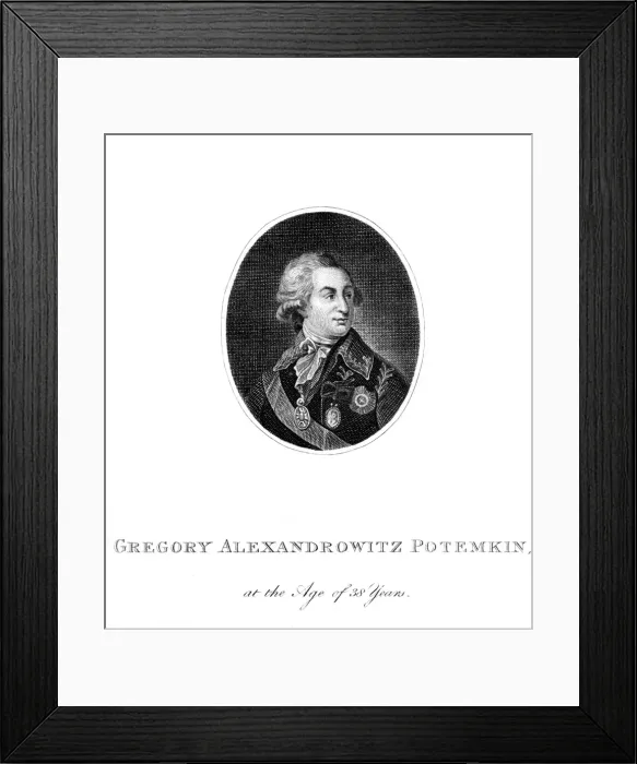 Framed Print : Grigori Potemkin - 3 Framed Print : Grigori Potemkin - 3