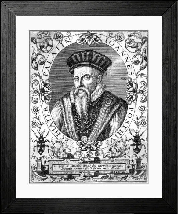 Framed Print : Johann Posthius Framed Print : Johann Posthius