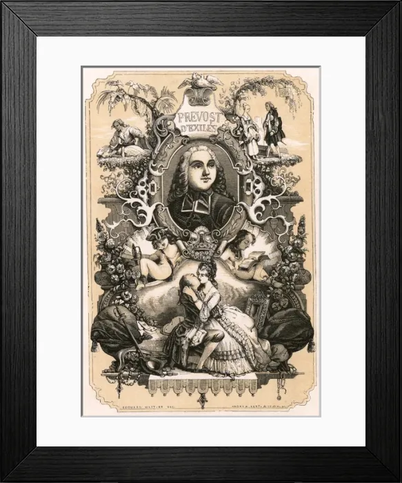 Framed Print : Antoine Francois Prevost Framed Print : Antoine Francois Prevost